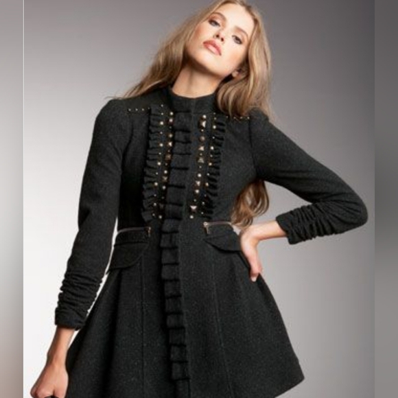 Nanette Lepore Party Girl Coat Size M - Picture 3 of 16